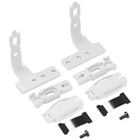 Winkel für Klebeprofil mit Spannschuh mit Verrastung