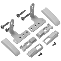 Glasleistenwinkel VS 2 mit Magnetischem Spannscuh für Oberschiene