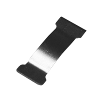 Klemmblech für Klebeprofil